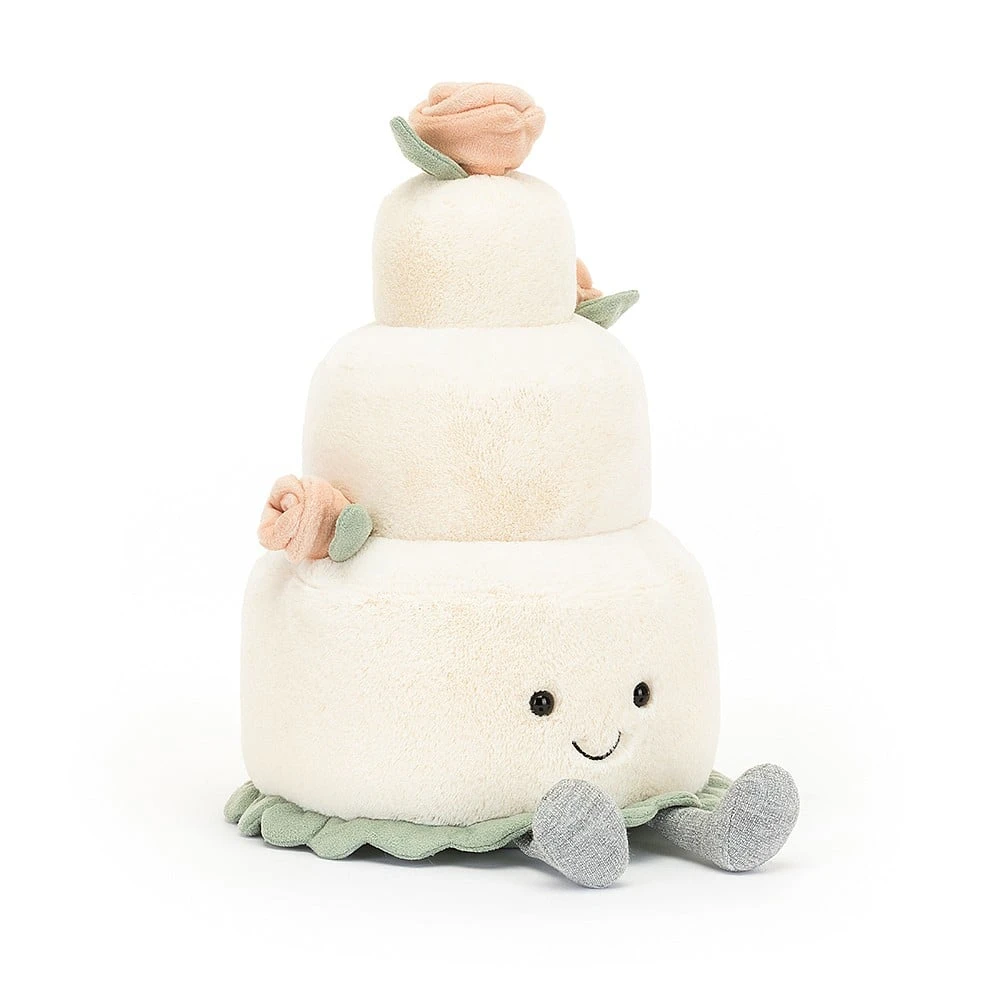 Jellycat Amuseable Wedding Cake 28 X 19 Cm 3 Jellycat Amuseable Wedding Cake 28 X 19 Cm