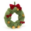 Jellycat Amuseable Decorated Christmas Wreath 44 X 37 Cm