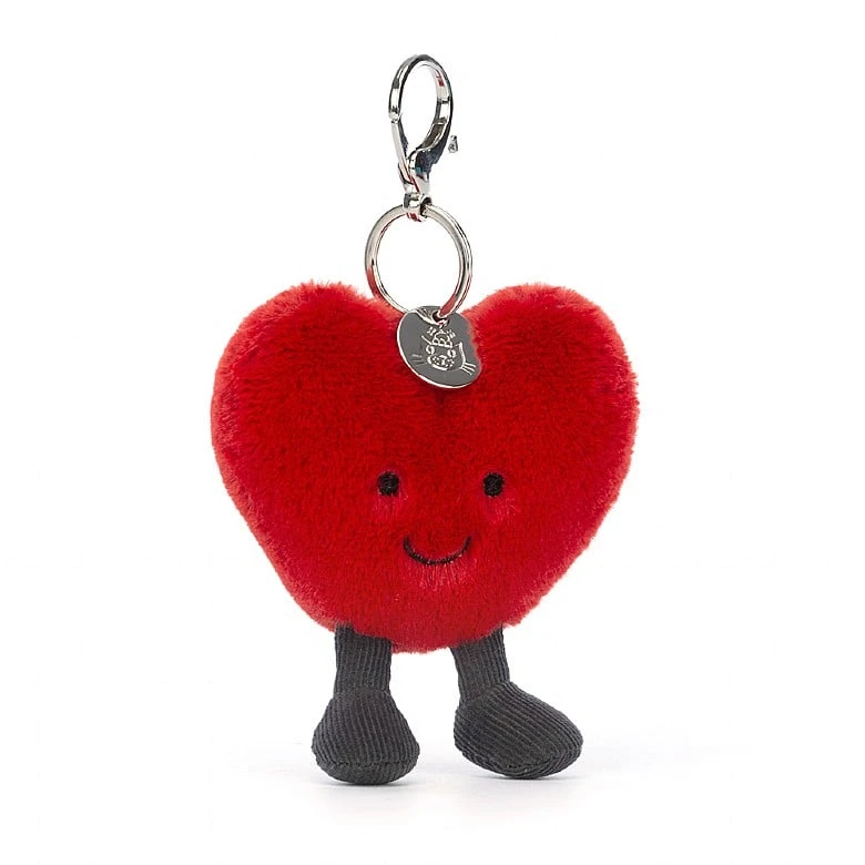 Jellycat Amuseable Heart Bag Charm 16 X 9 Cm 3 Jellycat Amuseable Heart Bag Charm 16 X 9 Cm