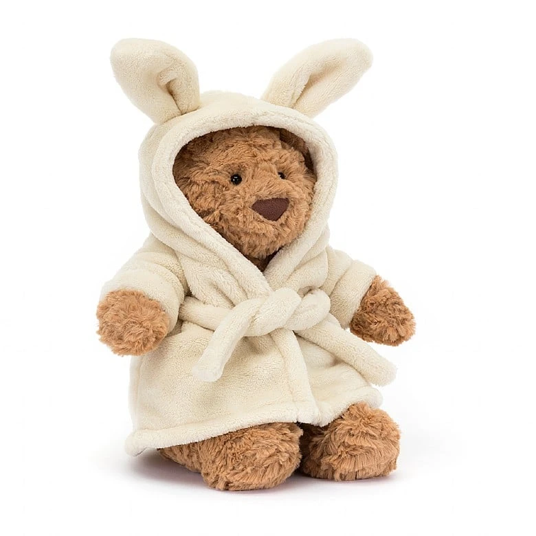 Jellycat Bartholomew Bear Bathrobe 26 X 12 Cm 3 Jellycat Bartholomew Bear Bathrobe 26 X 12 Cm
