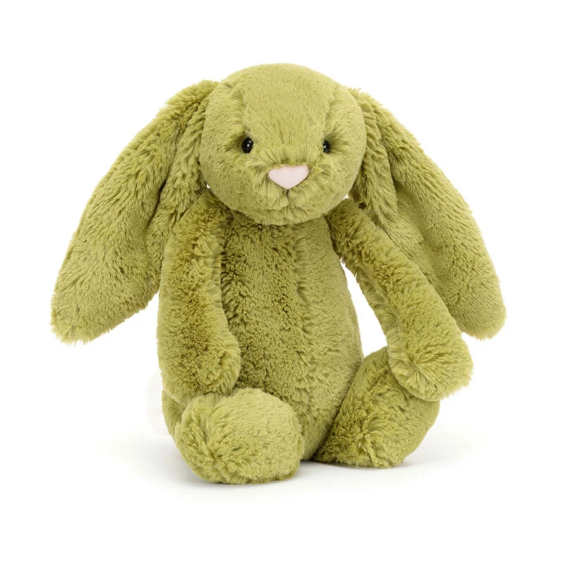 Jellycat Bashful Moss Bunny Original (Medium) 3 Jellycat Bashful Moss Bunny Original (Medium)