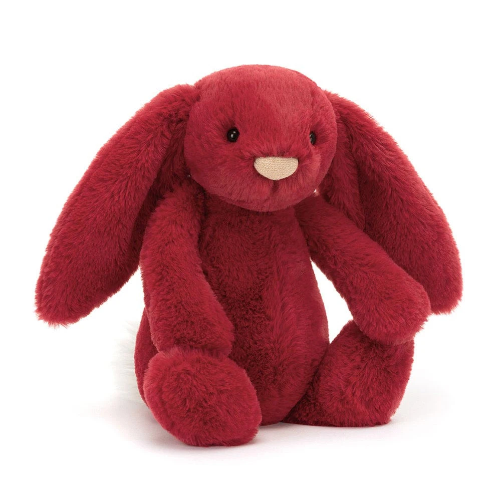 Jellycat Bashful Luxe Bunny Scarlett Big 51 X 21 X 12 Cm 3 Jellycat Bashful Luxe Bunny Scarlett Big 51 X 21 X 12 Cm