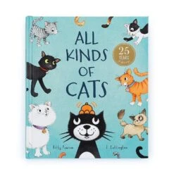 Jellycat All Kinds Of Cats Book 22 X 19 Cm
