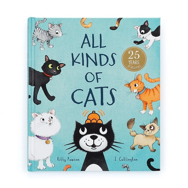 Jellycat All Kinds Of Cats Book 22 X 19 Cm 3 Jellycat All Kinds Of Cats Book 22 X 19 Cm