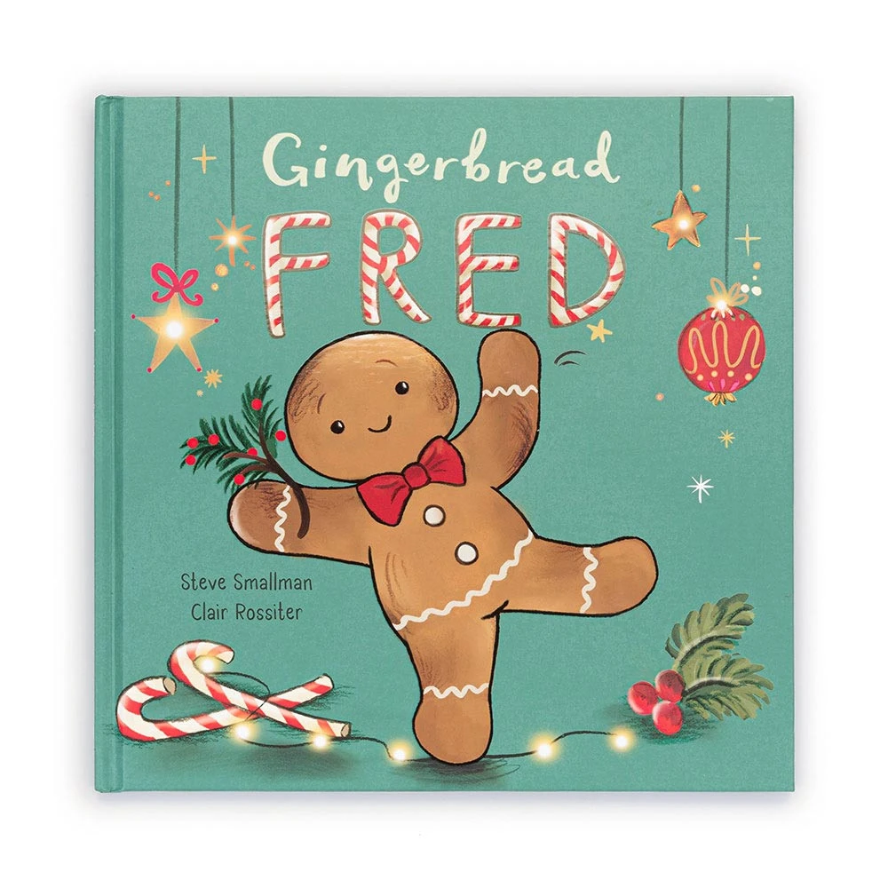 Jellycat Gingerbread Fred Book 3 Jellycat Gingerbread Fred Book
