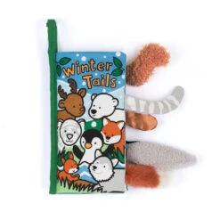 Jellycat Winter Tails Activity Book 22cm X 13cm X 5cm