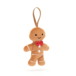 Jellycat Festive Folly Gingerbread Fred 10 X 4 Cm