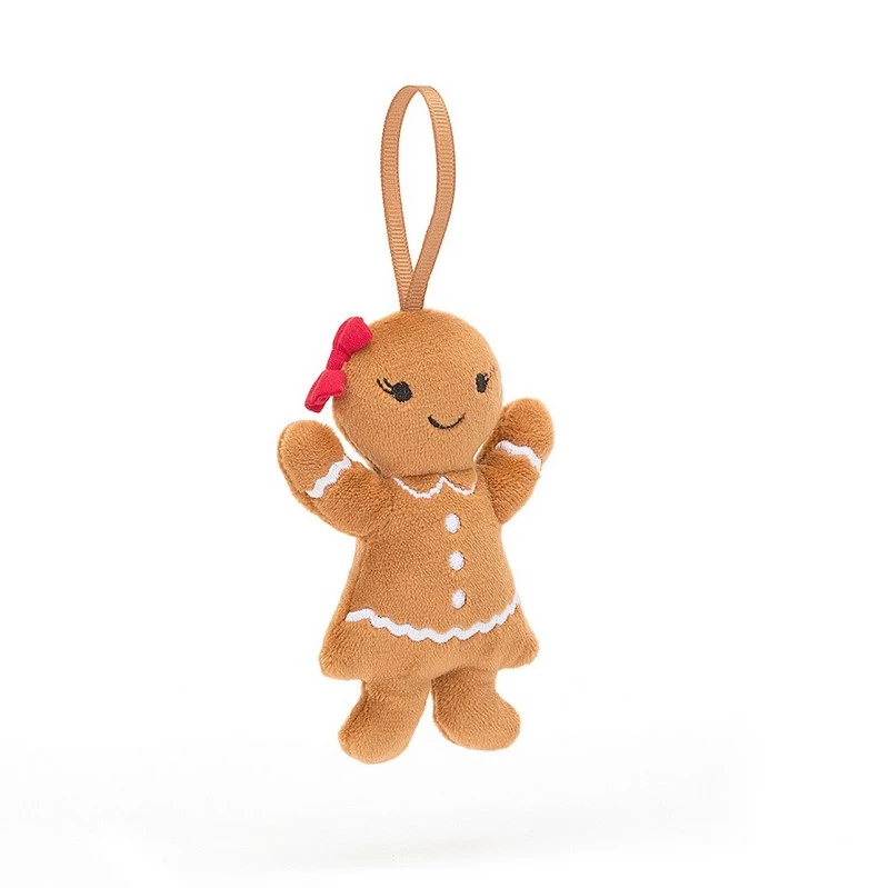 Jellycat Festive Folly Gingerbread Ruby 10 X 6 Cm 3 Jellycat Festive Folly Gingerbread Ruby 10 X 6 Cm