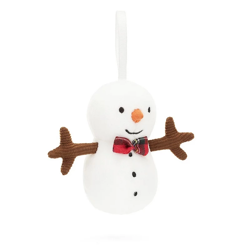 Jellycat Festive Folly Snowman 9 X 6 Cm 3 Jellycat Festive Folly Snowman 9 X 6 Cm
