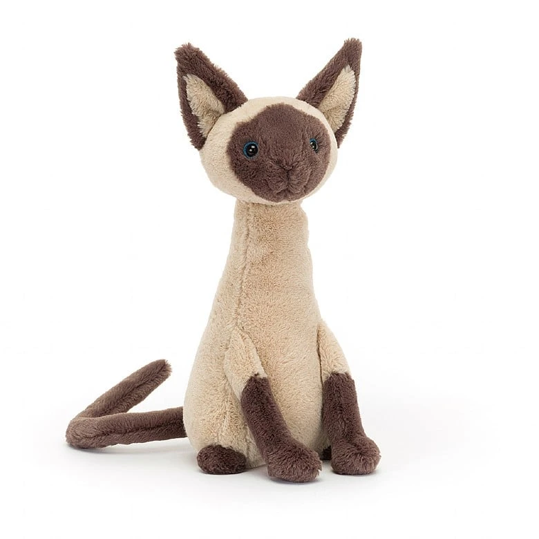 Jellycat Iris Siamese Cat 27 X 12 Cm 3 Jellycat Iris Siamese Cat 27 X 12 Cm
