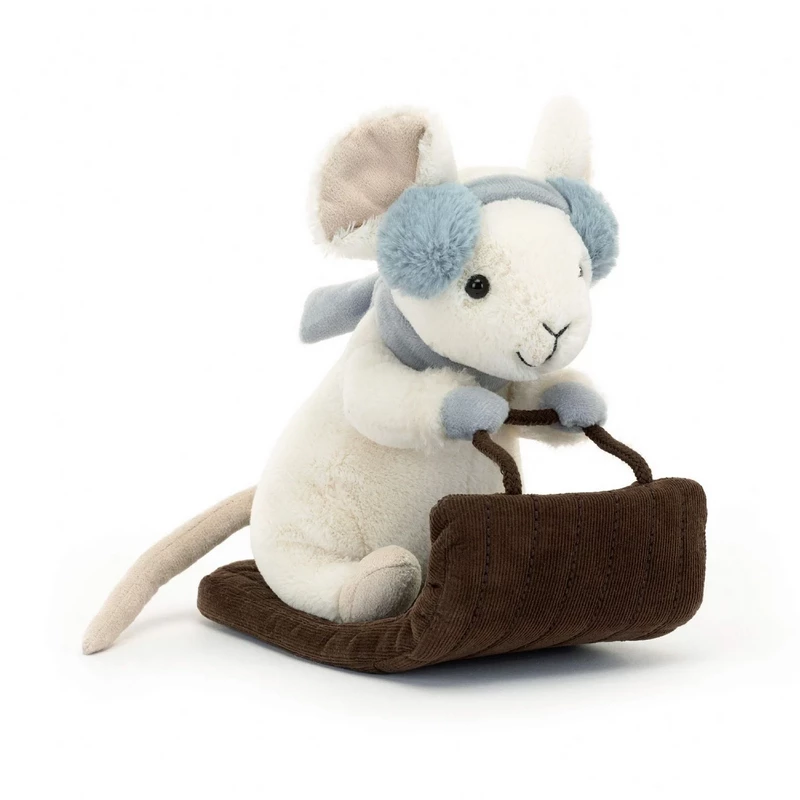 Jellycat Merry Mouse Sleighing 18 X 11 Cm 3 Jellycat Merry Mouse Sleighing 18 X 11 Cm