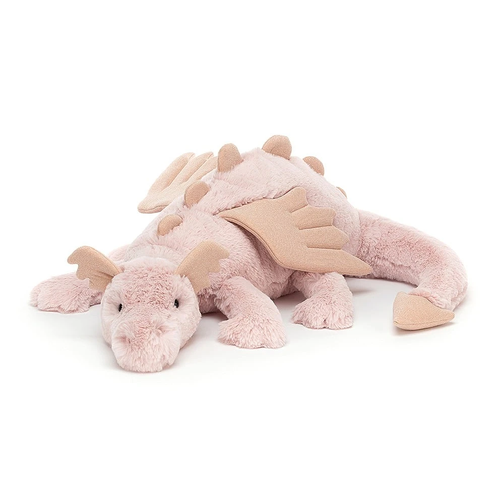 Jellycat Rose Dragon Large 12 X 50 Cm 3 Jellycat Rose Dragon Large 12 X 50 Cm