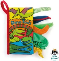 Jellycat Tails Dino Book