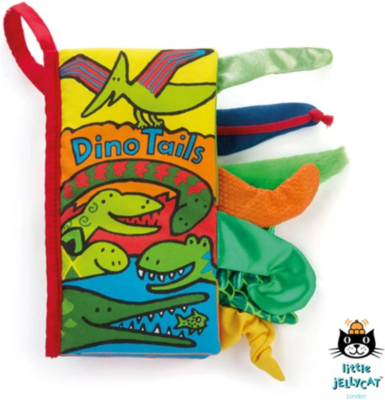Jellycat Tails Dino Book 3 Jellycat Tails Dino Book