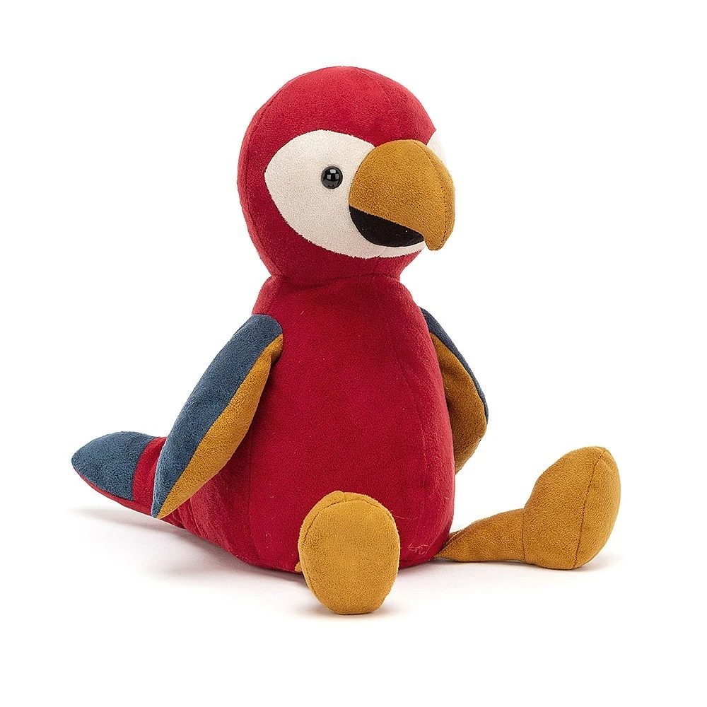 Jellycat Knuffel Papegaai Belby Parrot 3 Jellycat Knuffel Papegaai Belby Parrot