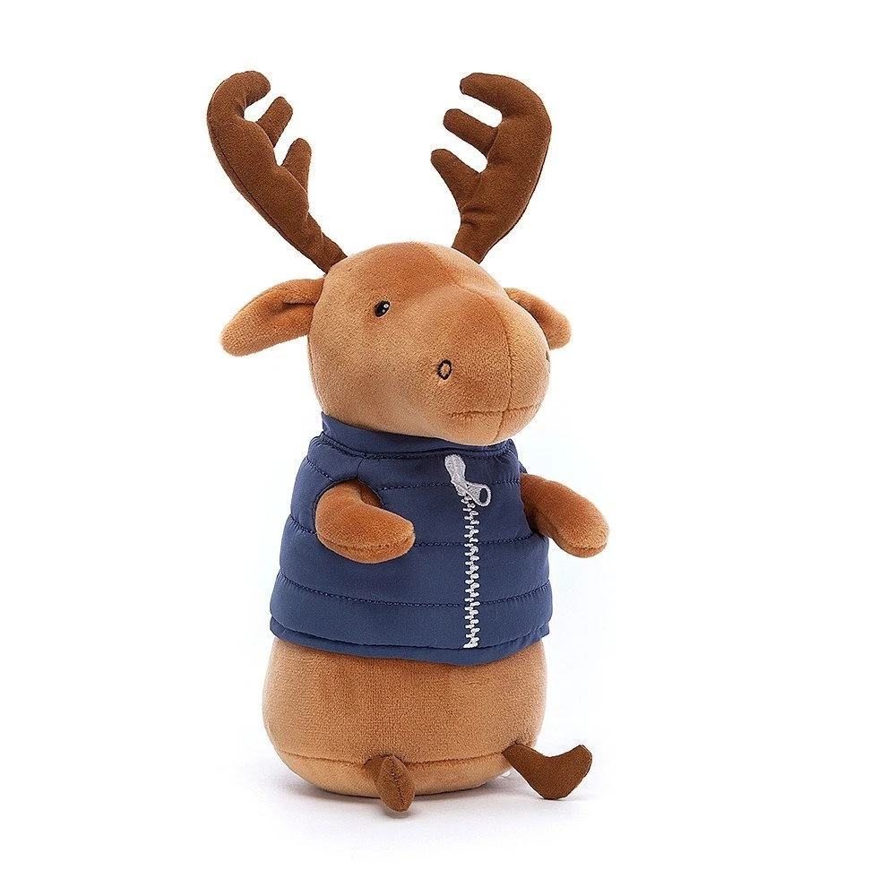 Jellycat Knuffel Eland Campfire Critter Moose 3 Jellycat Knuffel Eland Campfire Critter Moose