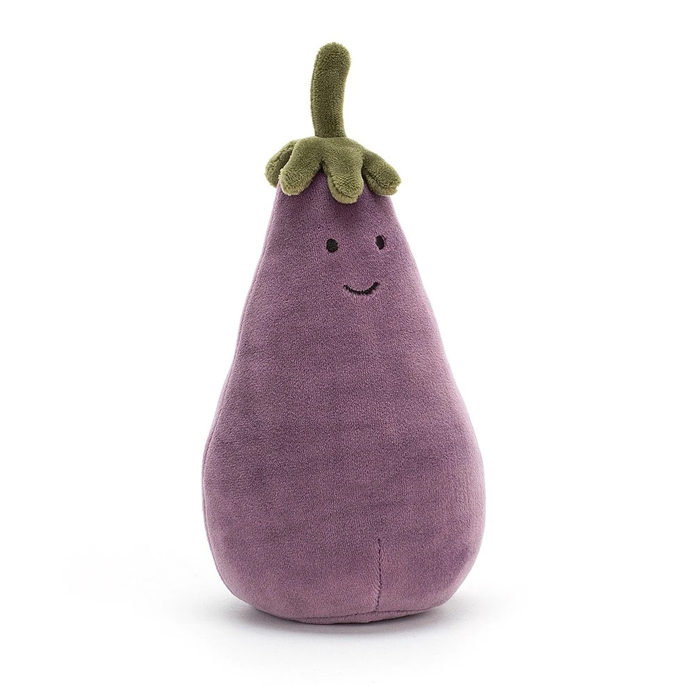 Jellycat Knuffel Groente Aubergine 3 Jellycat Knuffel Groente Aubergine