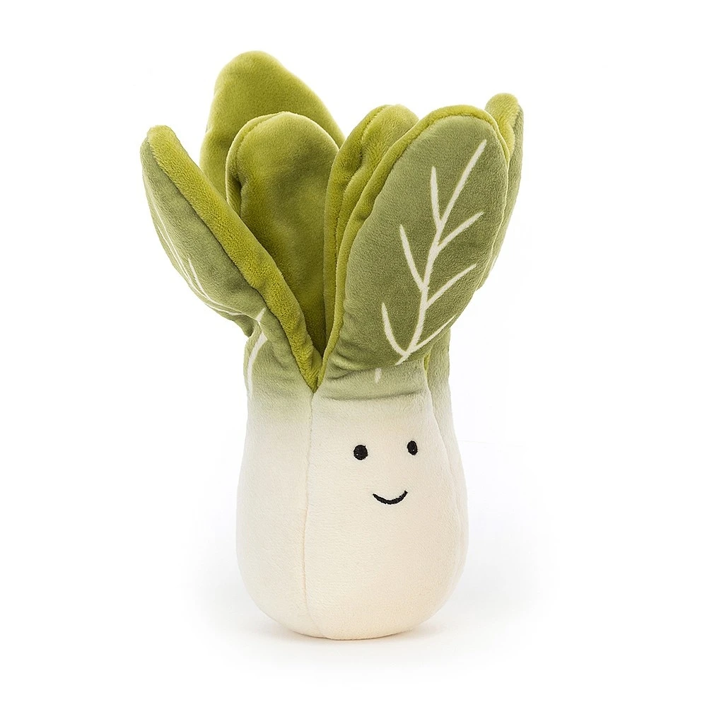 Jellycat Knuffel Groente Vivacious Vegetable Bok Choy 3 Jellycat Knuffel Groente Vivacious Vegetable Bok Choy