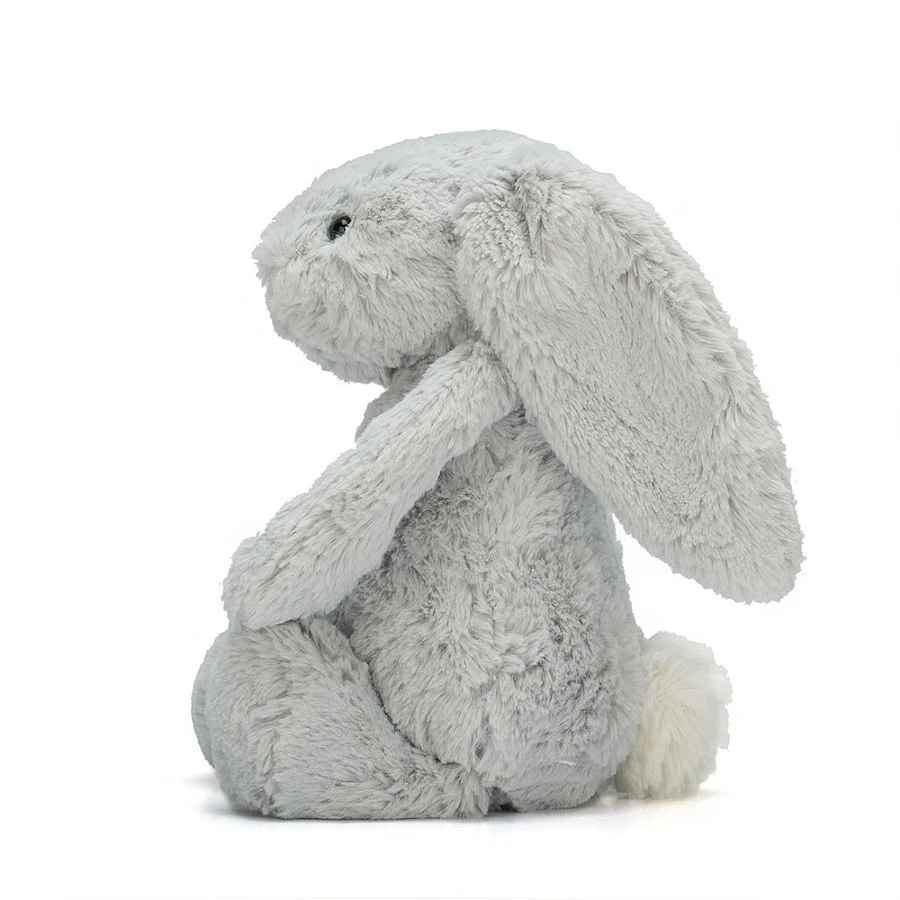 Jellycat Knuffel Konijn Bashful Silver Bunny Medium 4 Jellycat Knuffel Konijn Bashful Silver Bunny Medium - Afbeelding 2