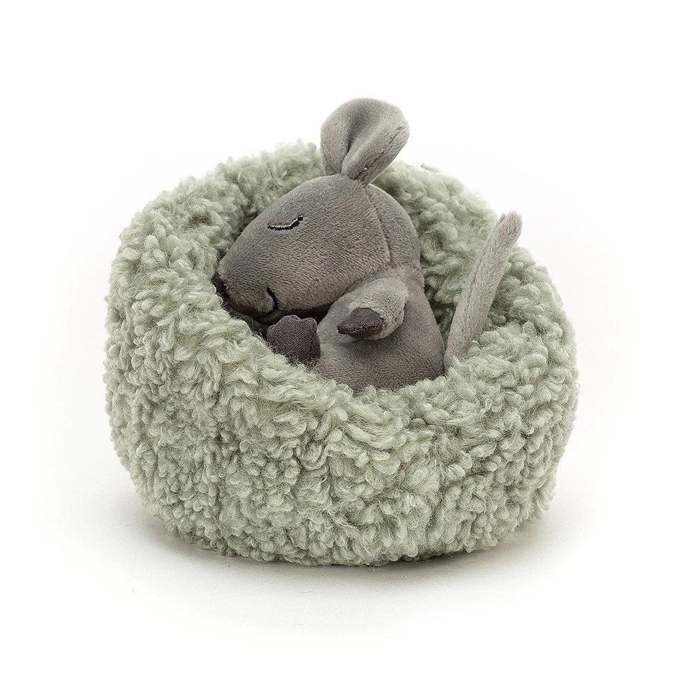 Jellycat Knuffel Muis Hibernating Mouse 6 Jellycat Knuffel Muis Hibernating Mouse - Afbeelding 4