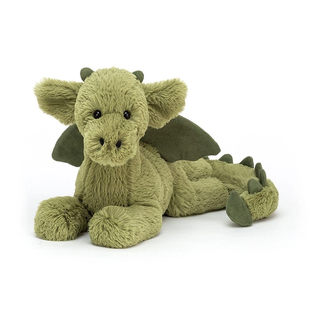 Jellycat Knuffel Draak Monty Dragon 4 Jellycat Knuffel Draak Monty Dragon - Afbeelding 2