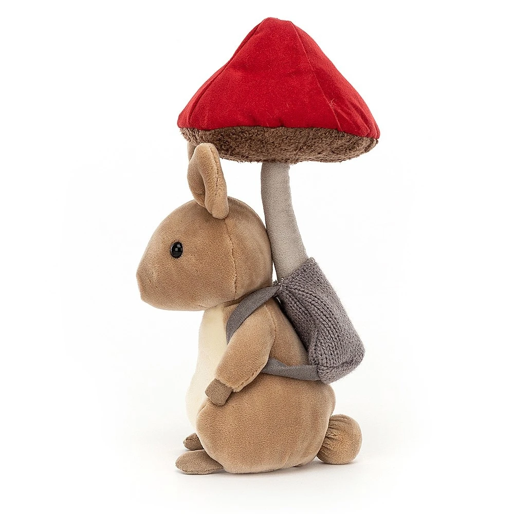 Jellycat Knuffel Konijn Fungi Forager Bunny 4 Jellycat Knuffel Konijn Fungi Forager Bunny - Afbeelding 2