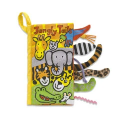 Jellycat Knisperboek Staartenboek Jungly Tails