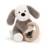Jellycat Knuffel Rammelaar Hond Shooshu Puppy Wooden Ring Toy 2 Jellycat Knuffel Rammelaar Hond Shooshu Puppy Wooden Ring Toy -JELLYCAT Winkel image 435