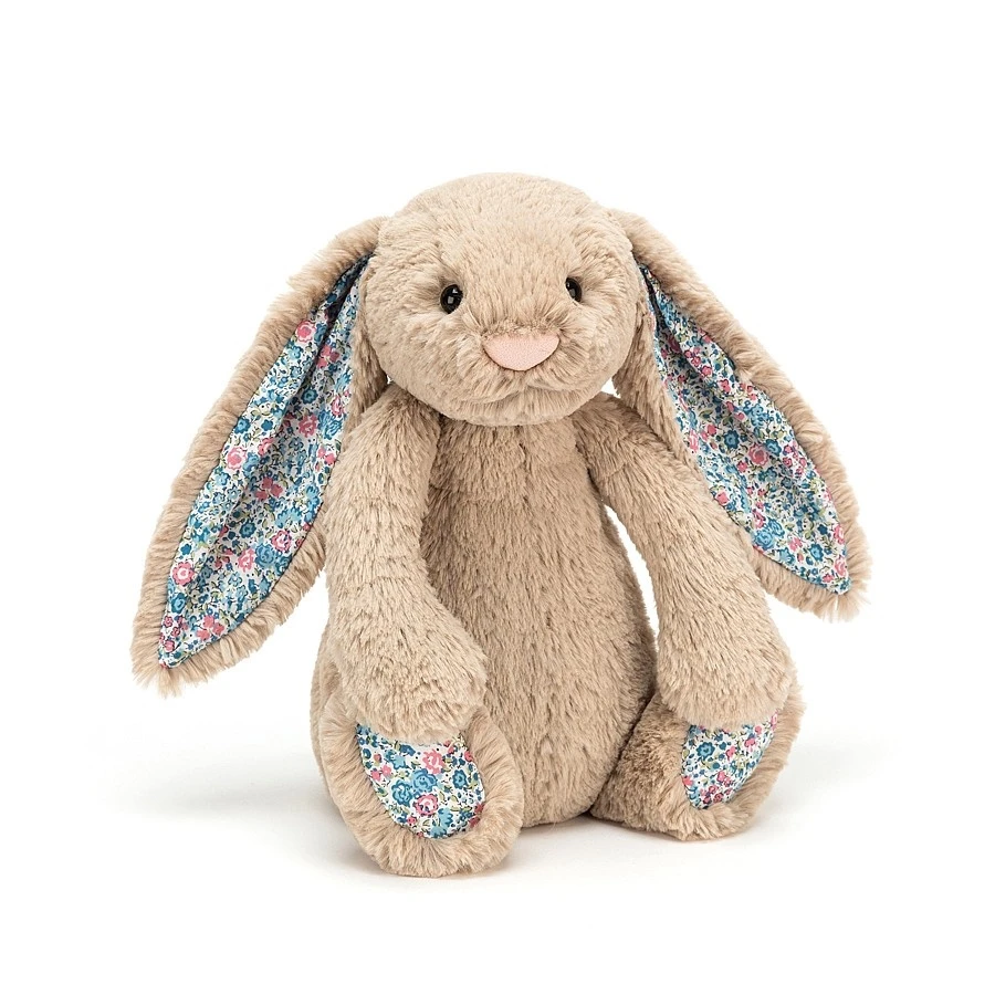 Jellycat Knuffel Konijn Blossom Beige Bunny Medium 3 Jellycat Knuffel Konijn Blossom Beige Bunny Medium