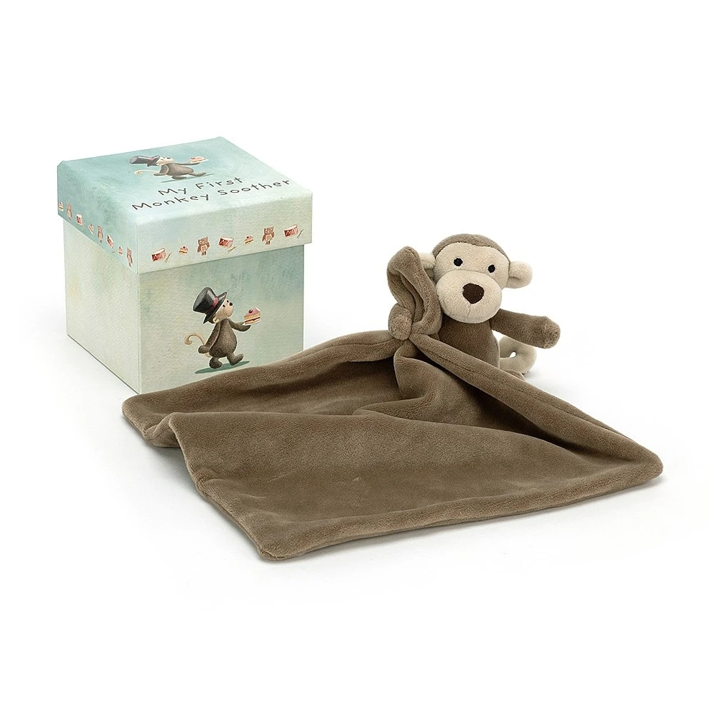Jellycat Knuffeldoek Aap My First Monkey Soother 3 Jellycat Knuffeldoek Aap My First Monkey Soother