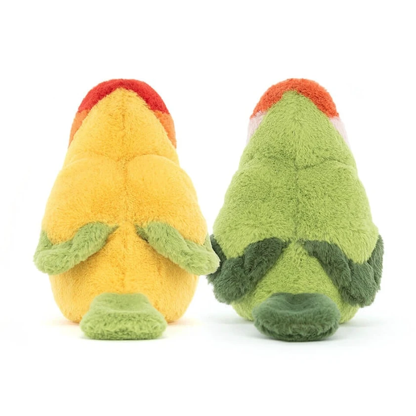 JELLYCAT A PAIR OF LOVELY LOVEBIRDS 4 JELLYCAT A PAIR OF LOVELY LOVEBIRDS - Afbeelding 2