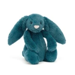 JELLYCAT BASHFUL MEDIUM MINERAL BLUE BUNNY