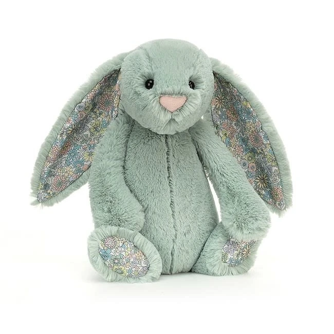 JELLYCAT BLOSSOM MEDIUM SAGE BUNNY 3 JELLYCAT BLOSSOM MEDIUM SAGE BUNNY