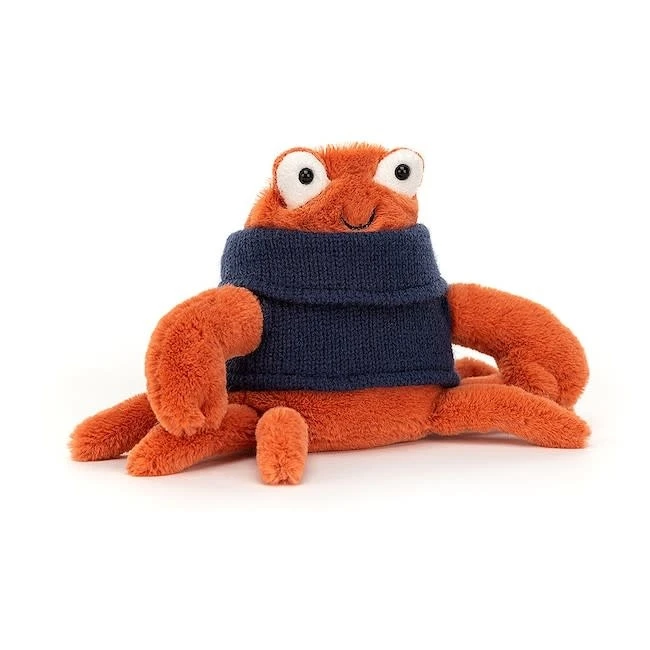 JELLYCAT COZY CREW CRAB 3 JELLYCAT COZY CREW CRAB