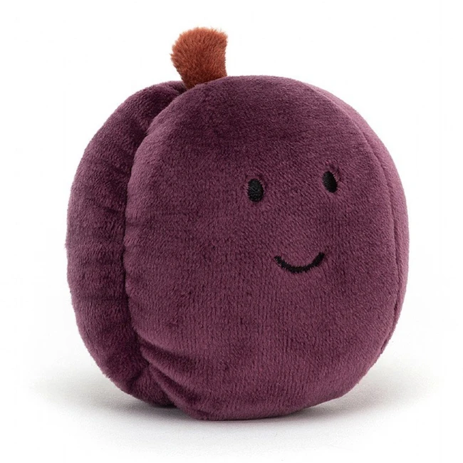 JELLYCAT FABULOUS FRUIT PLUM 3 JELLYCAT FABULOUS FRUIT PLUM