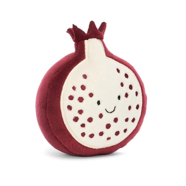 JELLYCAT FABULOUS FRUIT POMEGRANATE 3 JELLYCAT FABULOUS FRUIT POMEGRANATE
