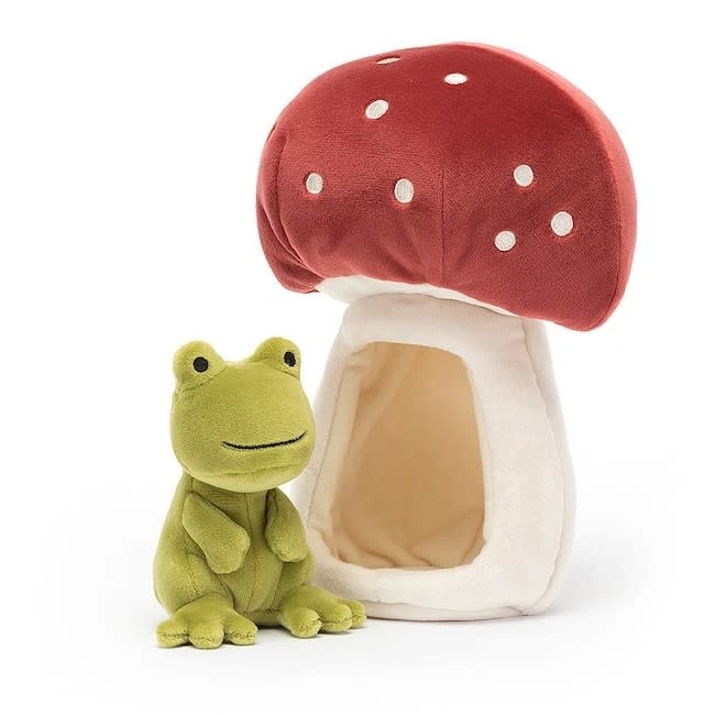 JELLYCAT FOREST FAUNA FROG 3 JELLYCAT FOREST FAUNA FROG