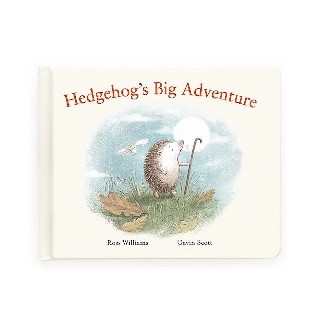 JELLYCAT HEDGEHOG'S BIG ADVENTURE BOOK 3 JELLYCAT HEDGEHOG'S BIG ADVENTURE BOOK