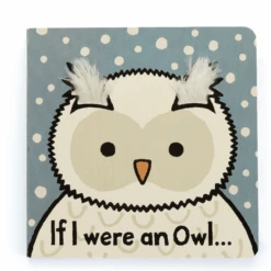 JELLYCAT IF I WERE AN OWL BOARD BOOK
