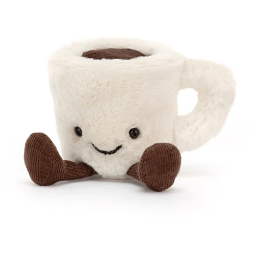 Jellycat Jellycat Knuffels - Amuseable Espresso Cup, 10cm 3 Jellycat Jellycat Knuffels - Amuseable Espresso Cup, 10cm