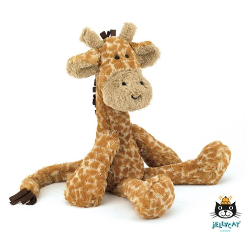 Jellycat Jellycat Knuffels - Merryday Giraffe Medium, 41cm 3 Jellycat Jellycat Knuffels - Merryday Giraffe Medium, 41cm