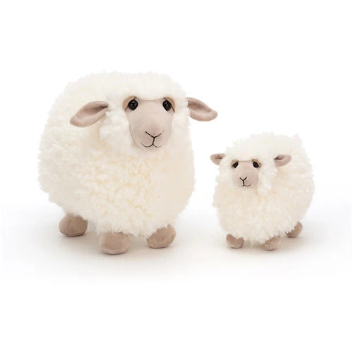 Jellycat Jellycat Knuffels - Rolbie Sheep Cream, 28cm 5 Jellycat Jellycat Knuffels - Rolbie Sheep Cream, 28cm - Afbeelding 3