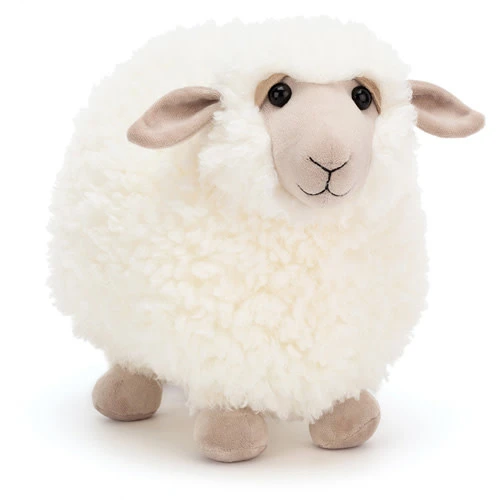 Jellycat Jellycat Knuffels - Rolbie Sheep Cream, 28cm 3 Jellycat Jellycat Knuffels - Rolbie Sheep Cream, 28cm