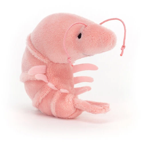 Jellycat Jellycat Knuffels - Sensational Seafood Shrimp, 6cm 3 Jellycat Jellycat Knuffels - Sensational Seafood Shrimp, 6cm
