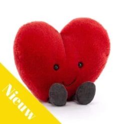 Jellycat Knuffels - Amuseable Red Heart