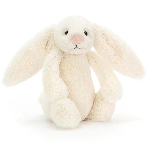 Jellycat Knuffels - Bashful Cream Bunny Small, 18cm 3 Jellycat Knuffels - Bashful Cream Bunny Small, 18cm
