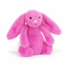 Jellycat Knuffels - Bashful Hot Pink Bunny Small, 18cm -JELLYCAT Winkel jellycat knuffels bashful hot pink bunny small 18c