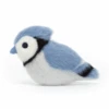 Jellycat Knuffels - Birdling Blue Jay, 10cm 1 Jellycat Knuffels - Birdling Blue Jay, 10cm -JELLYCAT Winkel jellycat knuffels birdling blue jay 10cm