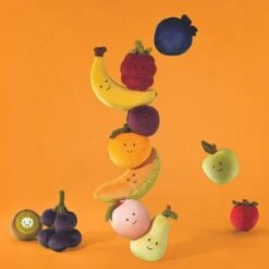 Jellycat Knuffels - Fabulous Fruit Plum, 6cm -JELLYCAT Winkel jellycat knuffels fabulous fruit plum 6cm 3