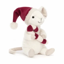 JELLYCAT MERRY MOUSE WREATH 12 JELLYCAT MERRY MOUSE WREATH -JELLYCAT Winkel jellycat merry mouse candy cane